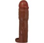 PRETTY LOVE - MANCHON DE PÉNIS GERD AVEC EXTENSION DE 7,6 CM MULÂTRE