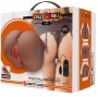 CRAZY BULL - VIBRADOR KYLIE ASS COM CONTROLE REMOTO REALISTA PARA VAGINA E ÂNUS