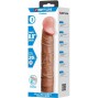 PRETTY LOVE - CHELSEA PENIS SLEEVE WITH 7.6 CM EXTENSION MULATTO