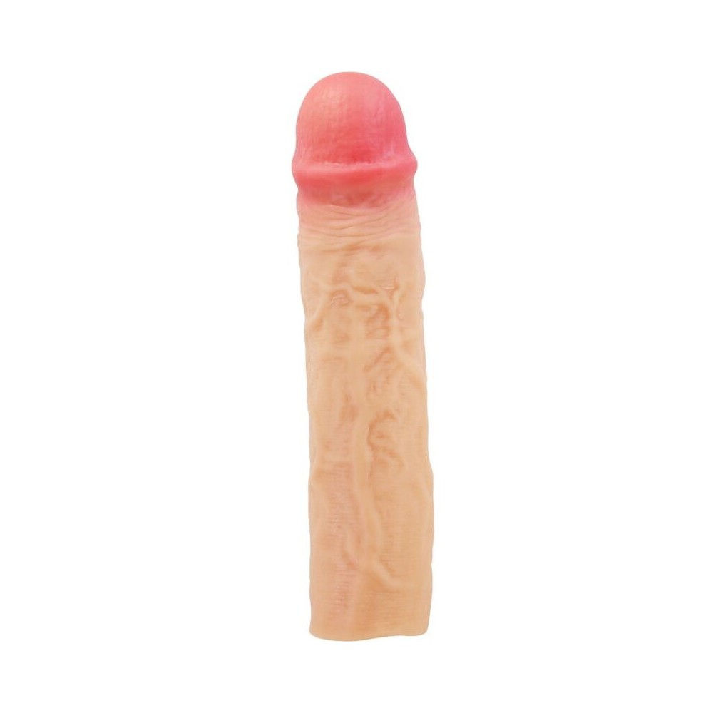 PRETTY LOVE - MANGA DE PÊNIS DEREK COM EXTENSÃO DE 7,6 CM DE CARNE