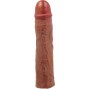 PRETTY LOVE - DEREK PENIS SLEEVE WITH 7.6 CM EXTENSION MULATTO