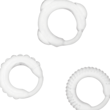 ADDICTED TOYS - C-RING SET CLEAR