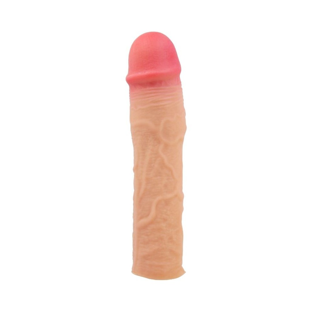 PRETTY LOVE - STEVENSON PENIS SLEEVE WITH 7.6 CM EXTENSION FLESH