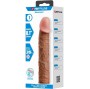 PRETTY LOVE - STEVENSON PENIS SLEEVE WITH 7.6 CM EXTENSION MULATTO