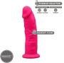 SILEXD - MODÈLE 2 PÉNIS RÉALISTE PREMIUM SILEXPAN SILICONE FUCHSIA 19.2 CM