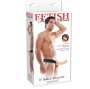 FETISH FANTASY SERIES - 19 CM HOLLOW STRAP-ON NATURAL