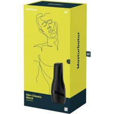 SATISFYER - MASTURBADOR CLASSICO NERO DA UOMO