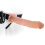 FETISH FANTASY SERIES - SERIES 11 HOLLOW STRAP-ON VIBRANTE CON SFERE 27.9CM CARNE