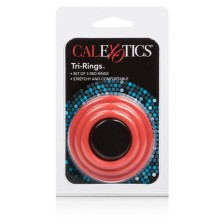 CALEXOTICS - TRI-RINGS SET RED