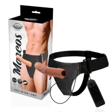 HARNESS ATTRACTION - MARCOS STRAP-ON HOLLOW EXTENDER VIBRATOR 15 CM -O- 5 CM