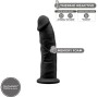 SILEXD - MODELLO 2 PENE REALISTICO PREMIUM SILEXPAN SILICONE NERO 15 CM