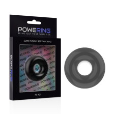 POWERING - ANELLO RESISTENTE SUPER FLESSIBILE 3,5 CM NERO