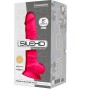 SILEXD - MODELO 1 PÊNIS REALÍSTICO PREMIUM SILEXPAN SILICONE FÚCSIA 20 CM
