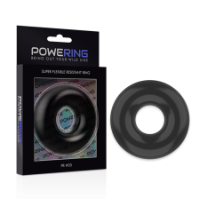 POWERING - ANELLO RESISTENTE SUPER FLESSIBILE 5CM PR03 NERO