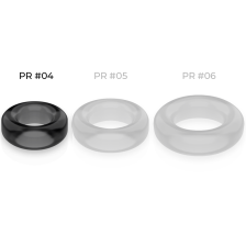 POWERING - SUPER FLEXIBLE RESISTANT RING 3.8CM PR04 BLACK