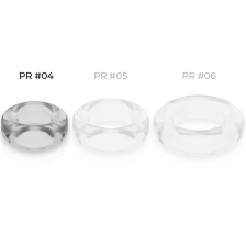 POWERING - SUPER FLEXIBLE RESISTANT RING 3.8CM PR04 CLEAR