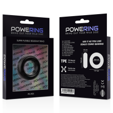 POWERING - ANELLO RESISTENTE SUPER FLESSIBILE 4,8 CM PR05 NERO