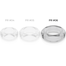 POWERING - SUPER FLEXIBLE RESISTANT RING 5.5CM PR06 CLEAR