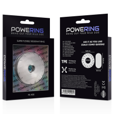 POWERING - ANNEAU PÉNIS SUPER FLEXIBLE ET RÉSISTANT 5CM PR08 CLAIR