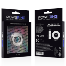 POWERING - ANNEAU PÉNIS SUPER FLEXIBLE ET RÉSISTANT 5CM PR10 CLAIR