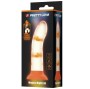 PRETTY LOVE - MAGICAL NIGHTFALL DILDO WITHOUT VIBRATION LUMINOUS ORANGE