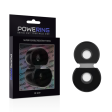 POWERING - SUPER FLEXIBLE RESISTANT RING DOUBLE PR09 BLACK