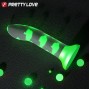 PRETTY LOVE - DILDO MAGICO NIGHTFALL SENZA VIBRAZIONI VERDE LUMINOSO