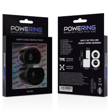 POWERING - SUPER FLEXIBLE RESISTANT RING DOUBLE PR09 BLACK