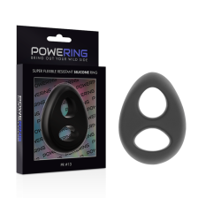 POWERING - ANELLO RESISTENTE SUPER FLESSIBILE PR13 DOPPIO NERO