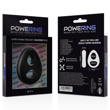 POWERING - ANELLO RESISTENTE SUPER FLESSIBILE PR13 DOPPIO NERO