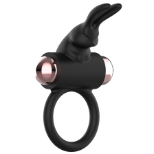 COQUETTE CHIC DESIRE - ANELLO DA CAZZO CON VIBRATORE NERO/ORO