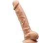 SILEXD - MODÈLE 1 VIBRATEUR PÉNIS RÉALISTE SILICONE PREMIUM SILEXPAN TÉLÉCOMMANDE 20 CM