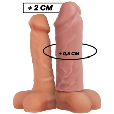 VIRILXL - ESTENSORE DEL PENE EXTRA COMFORT MANICOTTO V3 FLESH