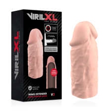 VIRILXL - ESTENSORE DEL PENE EXTRA COMFORT MANICOTTO V3 FLESH