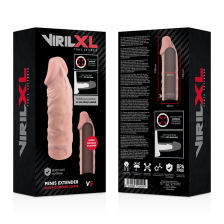 VIRILXL - ESTENSORE DEL PENE EXTRA COMFORT MANICOTTO V5 FLESH