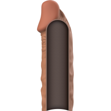 VIRILXL - PENIS EXTENDER EXTRA COMFORT SLEEVE V5 BRAUN