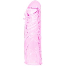 BAILE - HOUSSE DE PÉNIS EN SILICONE STIMULANTE ROSE 13 CM