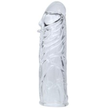 BAILE - TRANSPARENT SILICONE PENIS COVER 13 CM