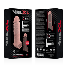 VIRILXL - EXTENSEUR DE PÉNIS MANCHON EXTRA CONFORT V9 FLESH