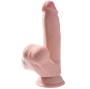 KING COCK - PLUS 3D DILDO SWINGING BALLS 15.2 CM HELLE HAUT