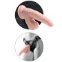 KING COCK - PLUS 3D DILDO SWINGING BALLS 15.2 CM HELLE HAUT