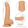 CALEXOTICS - BORCHIE IN SILICONE 15.24 CM PELLE
