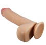 PRETTY LOVE - SÉRIE SLIDING SKIN GODE RÉALISTE AVEC VENTOUSE SLIDING SKIN FLESH 23,4 CM