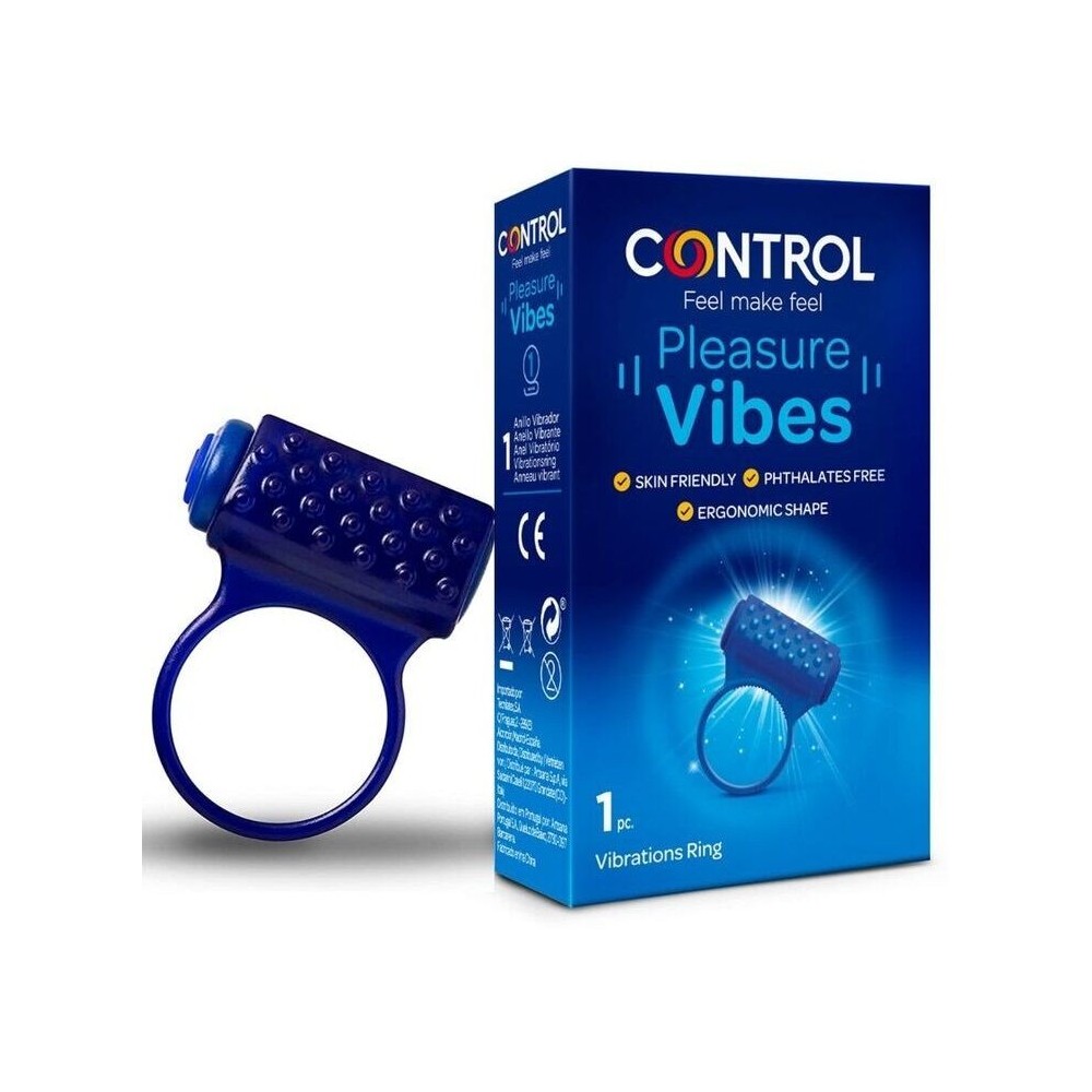 CONTROL - ANEL VIBRATÓRIO PLEASURE VIBES