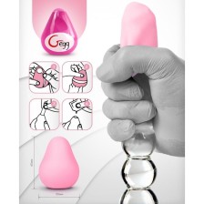 G-VIBE - MASTURBATORE RIUTILIZZABILE ROSA UOVO