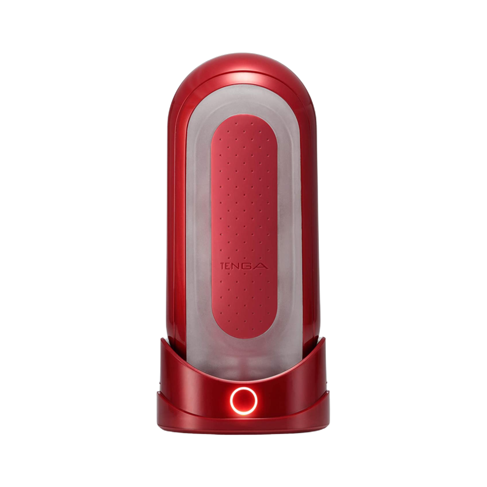 TENGA - FLIP 0 ZERO RED MIT HEIZUNG