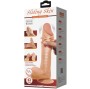 PRETTY LOVE - SÉRIE SLIDING SKIN DILDO REALÍSTICO COM VENTOSA DESLIZANTE PELE CONTROLO REMOTO CARNE 24 CM