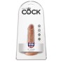 KING COCK - REALISTISCHER PENIS 12 CM KARAMELL