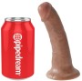 KING COCK - REALISTIC PENIS 15 CM CARAMEL
