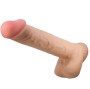 PRETTY LOVE - SLIDING SKIN SERIES REALISTIC DILDO WITH SLIDING SKIN SUCTION CUP FLESH 26 CM